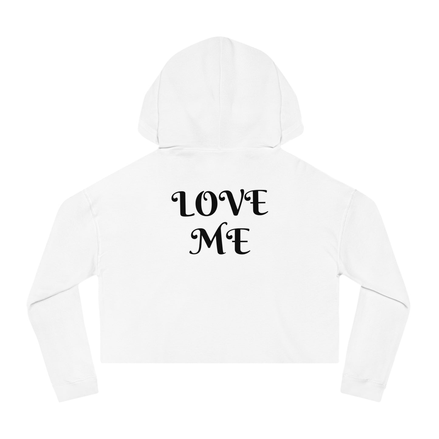 LOVE ME Cropped Hoodie