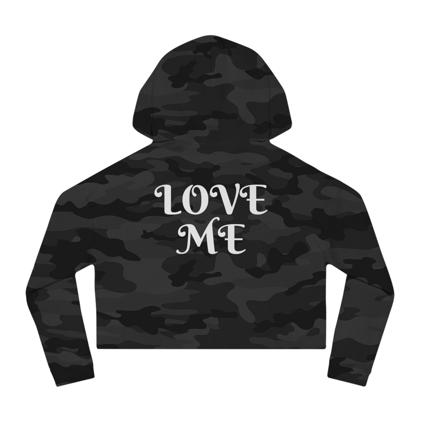 LOVE ME Cropped Hoodie