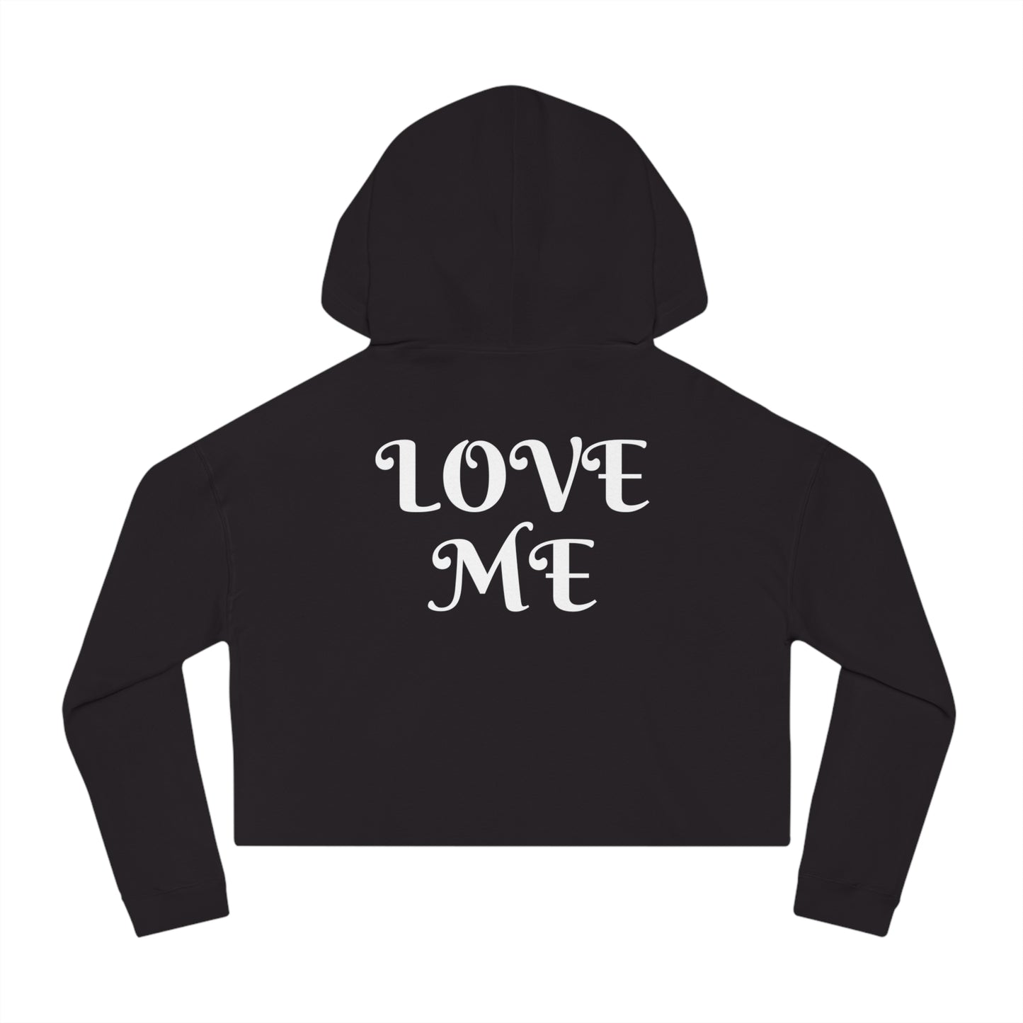 LOVE ME Cropped Hoodie